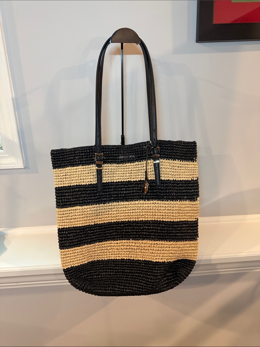 Michael Kors Quinn Large Hand-Crocheted Tote Bag